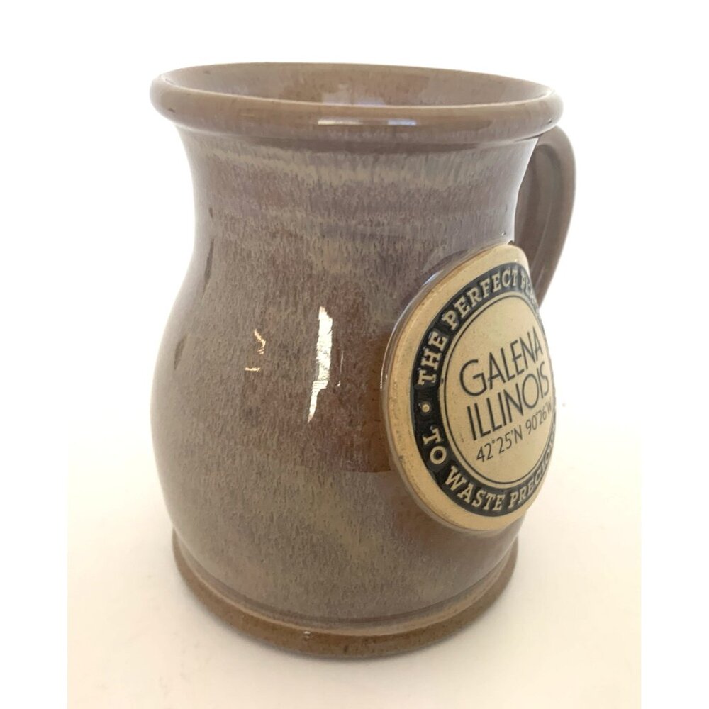 Deneen Pottery Mug Galena Illinois 2017 Handthrown The Perfect Place Coffee Tea - Picture 5 of 8